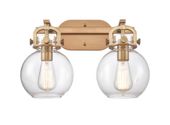 Downtown Urban LED Bath Vanity in Brushed Brass (405|410-2W-BB-7CL)
