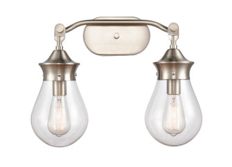 Two Light Bath Vanity in Satin Nickel (405|414-2W-SN-6CL)