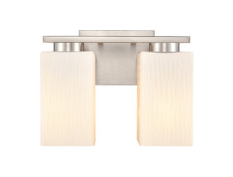 LED Bath Vanity in Satin Nickel (405|419-2W-SN-G4191-LED)