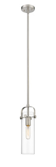 Downtown Urban One Light Mini Pendant in Brushed Satin Nickel (405|423-1S-SN-4CL)