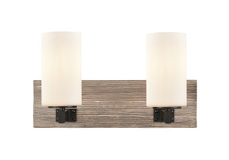 Diego Two Light Bath Vanity in Matte Black (405|424-2W-BK-G4451)