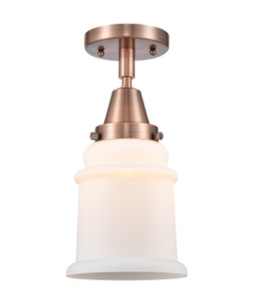 Caden One Light Semi-Flush Mount in Antique Copper (405|447-1C-AC-G181)