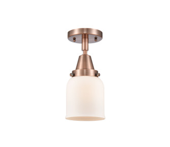 Caden One Light Semi-Flush Mount in Antique Copper (405|447-1C-AC-G51)