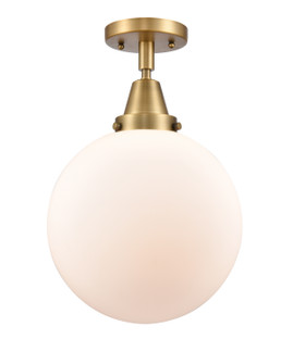 Caden One Light Semi-Flush Mount in Brushed Brass (405|447-1C-BB-G201-10)