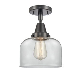 Caden LED Semi-Flush Mount in Matte Black (405|447-1C-BK-G72-LED)