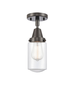 Caden One Light Flush Mount in Oil Rubbed Bronze (405|447-1C-OB-G312)