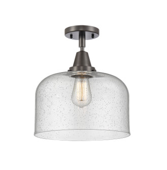 Caden One Light Semi-Flush Mount in Oil Rubbed Bronze (405|447-1C-OB-G74-L)