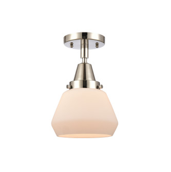 Caden LED Semi-Flush Mount in Polished Nickel (405|447-1C-PN-G171-LED)