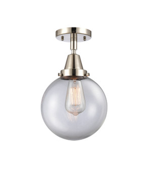 Caden LED Semi-Flush Mount in Polished Nickel (405|447-1C-PN-G202-8-LED)