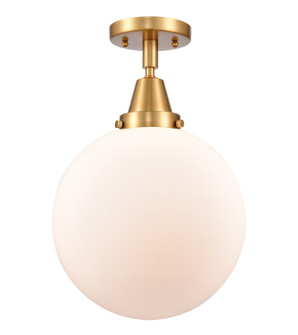 Caden LED Semi-Flush Mount in Satin Gold (405|447-1C-SG-G201-10-LED)