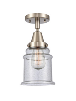Caden LED Semi-Flush Mount in Brushed Satin Nickel (405|447-1C-SN-G184-LED)