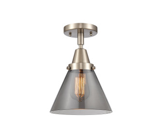Caden One Light Semi-Flush Mount in Brushed Satin Nickel (405|447-1C-SN-G43)