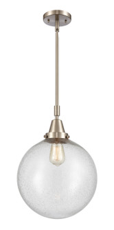 Caden LED Mini Pendant in Antique Brass (405|447-1S-AB-G202-12-LED)