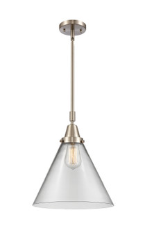 Caden LED Mini Pendant in Antique Brass (405|447-1S-AB-G42-L-LED)