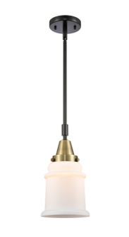 Caden LED Mini Pendant in Black Antique Brass (405|447-1S-BAB-G181-LED)