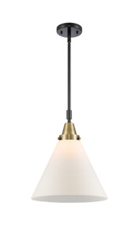 Caden LED Mini Pendant in Black Antique Brass (405|447-1S-BAB-G41-L-LED)