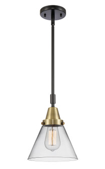 Caden LED Mini Pendant in Black Antique Brass (405|447-1S-BAB-G42-LED)