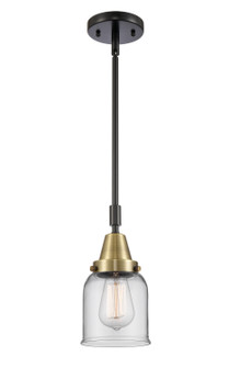 Caden LED Mini Pendant in Black Antique Brass (405|447-1S-BAB-G52-LED)