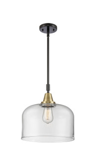 Caden LED Mini Pendant in Black Antique Brass (405|447-1S-BAB-G72-L-LED)