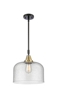 Caden LED Mini Pendant in Black Antique Brass (405|447-1S-BAB-G74-L-LED)