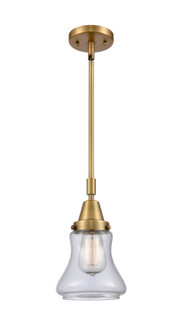 Caden One Light Mini Pendant in Brushed Brass (405|447-1S-BB-G192)