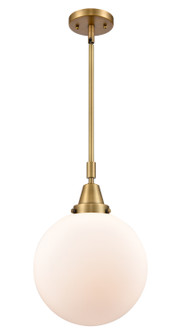 Caden One Light Mini Pendant in Brushed Brass (405|447-1S-BB-G201-10)