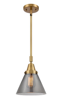 Caden One Light Mini Pendant in Brushed Brass (405|447-1S-BB-G43)