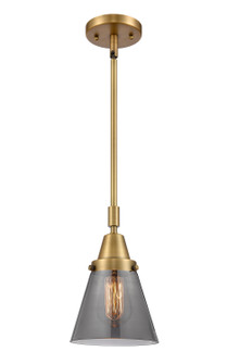 Caden One Light Mini Pendant in Brushed Brass (405|447-1S-BB-G63)