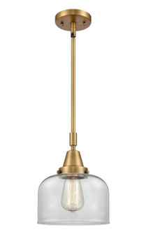 Caden LED Mini Pendant in Brushed Brass (405|447-1S-BB-G72-LED)