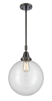 Caden One Light Mini Pendant in Matte Black (405|447-1S-BK-G202-12)