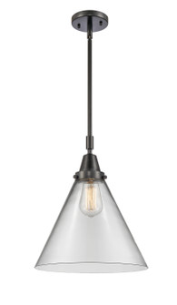 Caden LED Mini Pendant in Matte Black (405|447-1S-BK-G42-L-LED)