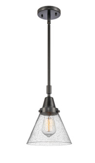 Caden LED Mini Pendant in Matte Black (405|447-1S-BK-G44-LED)