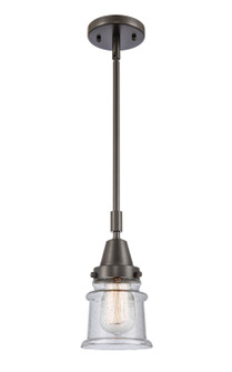 Caden One Light Mini Pendant in Oil Rubbed Bronze (405|447-1S-OB-G184S)