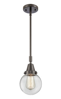 Caden One Light Mini Pendant in Oil Rubbed Bronze (405|447-1S-OB-G202-6)
