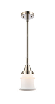 Caden LED Mini Pendant in Polished Nickel (405|447-1S-PN-G181S-LED)