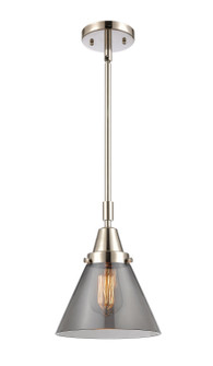 Caden LED Mini Pendant in Polished Nickel (405|447-1S-PN-G43-LED)