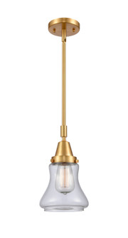 Caden LED Mini Pendant in Satin Gold (405|447-1S-SG-G192-LED)