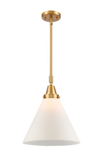 Caden LED Mini Pendant in Satin Gold (405|447-1S-SG-G41-L-LED)