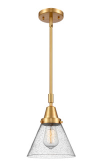 Caden LED Mini Pendant in Satin Gold (405|447-1S-SG-G44-LED)