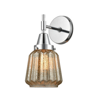 Caden LED Wall Sconce in Polished Chrome (405|447-1W-PC-G146-LED)