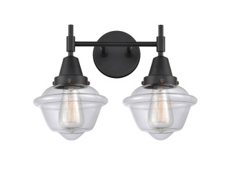 Caden Two Light Bath Vanity in Matte Black (405|447-2W-BK-G532)