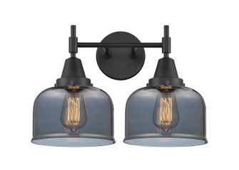 Caden Two Light Bath Vanity in Matte Black (405|447-2W-BK-G73)