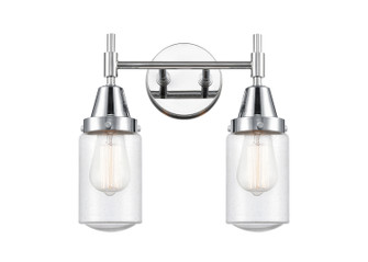 Caden Two Light Bath Vanity in Polished Chrome (405|447-2W-PC-G314)