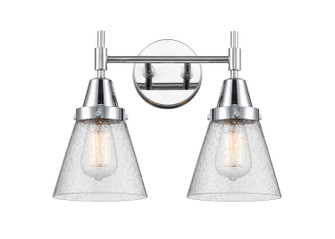Caden Two Light Bath Vanity in Polished Chrome (405|447-2W-PC-G64)
