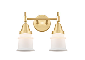 Caden Two Light Bath Vanity in Satin Gold (405|447-2W-SG-G181S)