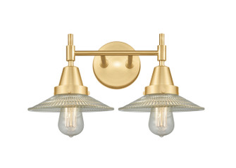 Caden LED Bath Vanity in Satin Gold (405|447-2W-SG-G2-LED)