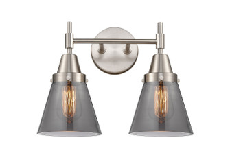 Caden LED Bath Vanity in Satin Nickel (405|447-2W-SN-G63-LED)
