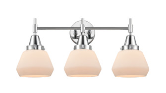 Caden Three Light Bath Vanity in Polished Chrome (405|447-3W-PC-G171)