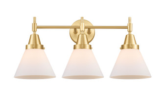 Caden Three Light Bath Vanity in Satin Gold (405|447-3W-SG-G41)