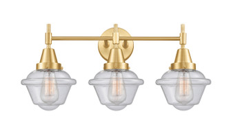 Caden Three Light Bath Vanity in Satin Gold (405|447-3W-SG-G534)
